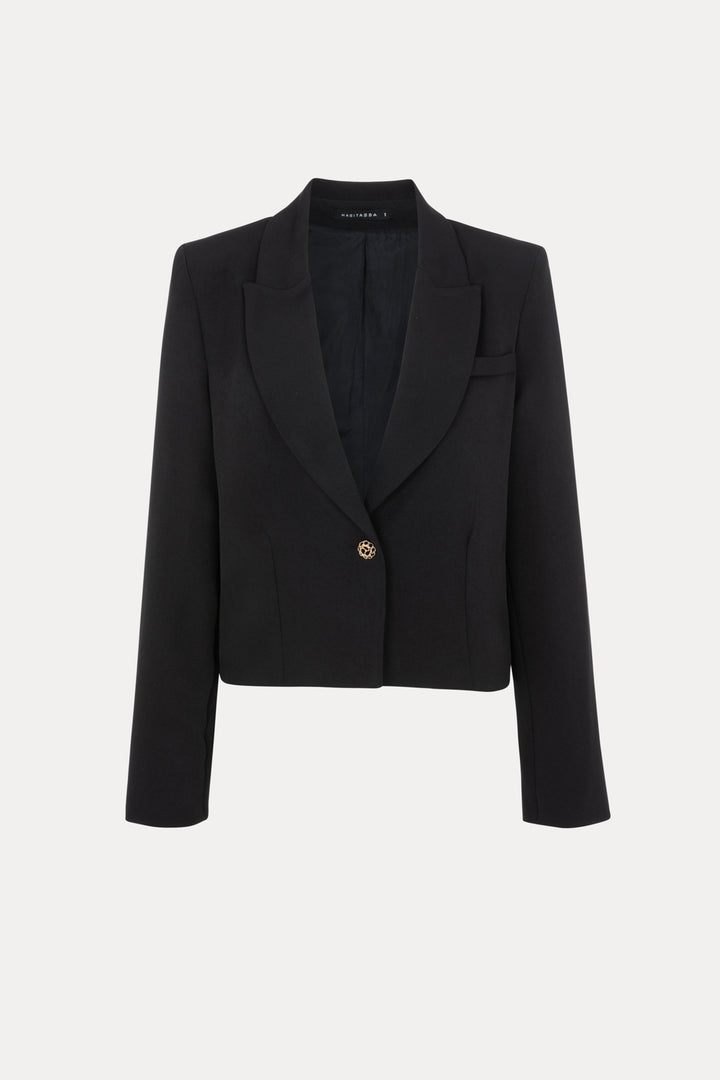 LIAN CLASSIC SHORT BLACK JACKET