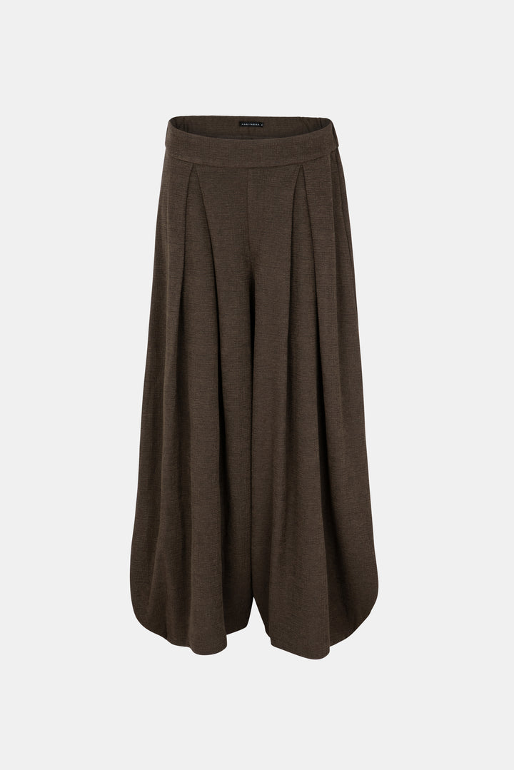 GALI BARREL CHOCOLATE BROWN PANTS