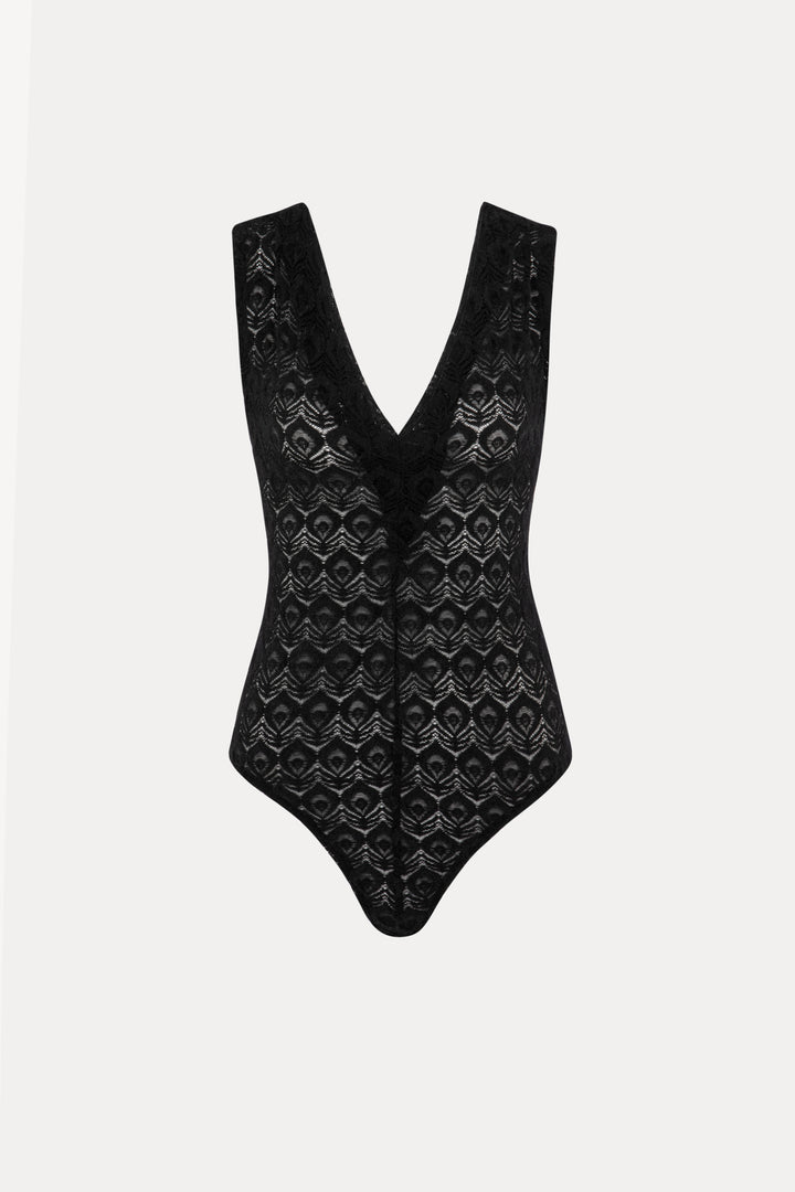 BRITNEY LEOTARD BLACK