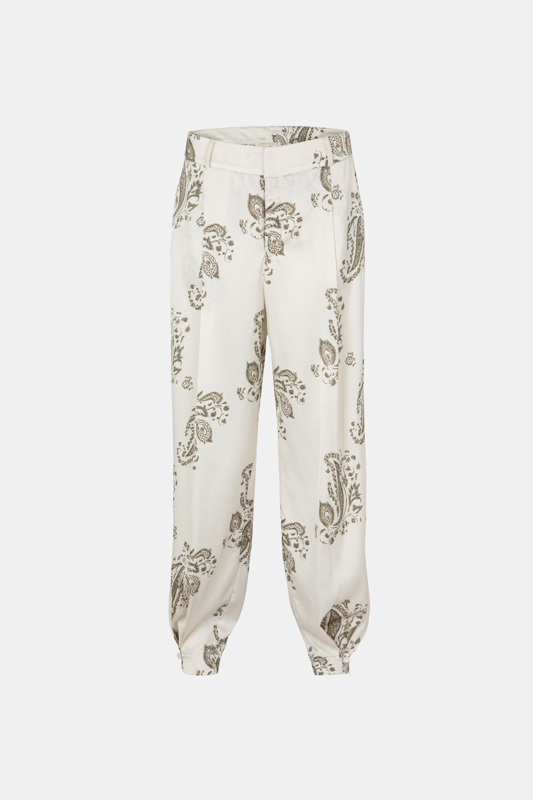 HANNAH BARREL WHITE PANTS
