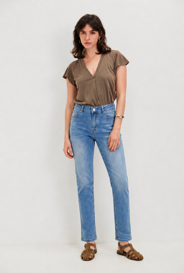 SLIM PUSH JEANS