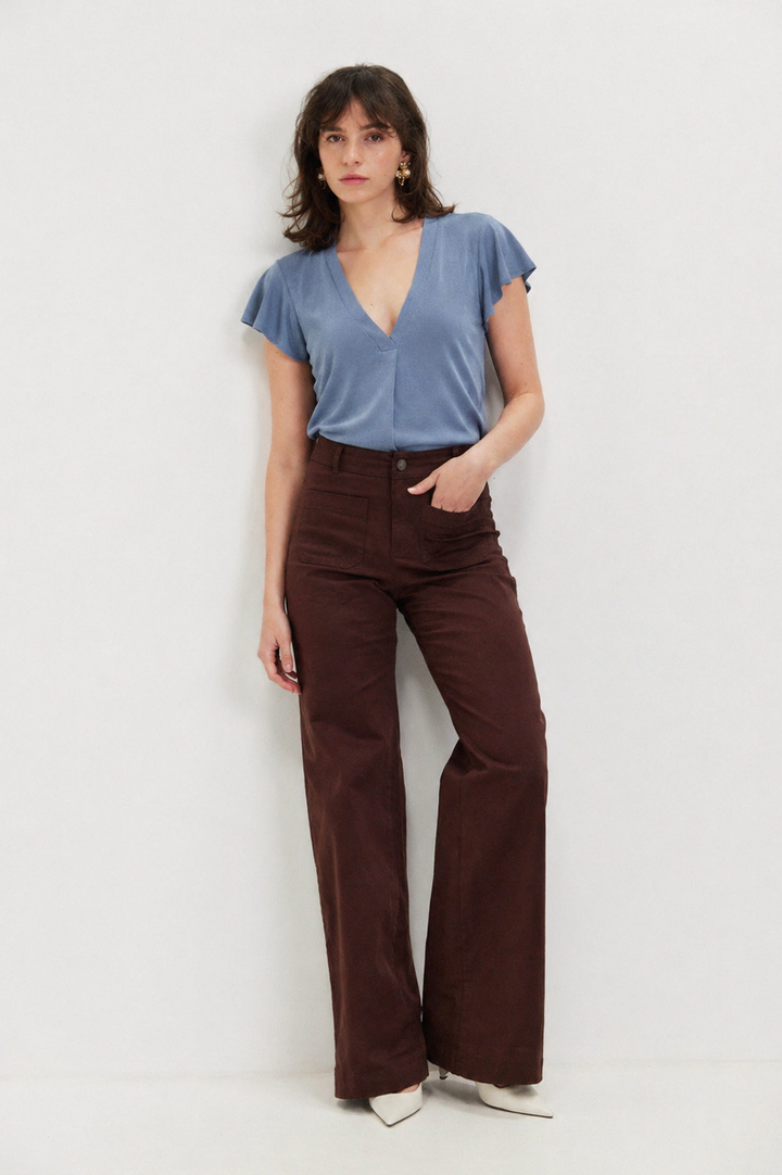 ASHLEY BLUE SHIRT