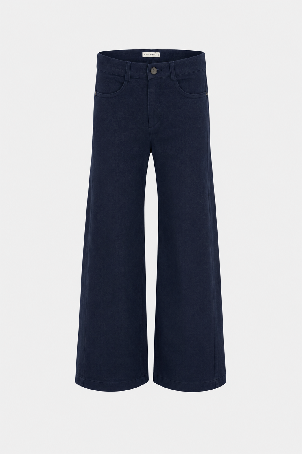 JODIE DRILL NAVY BLUE PANTS