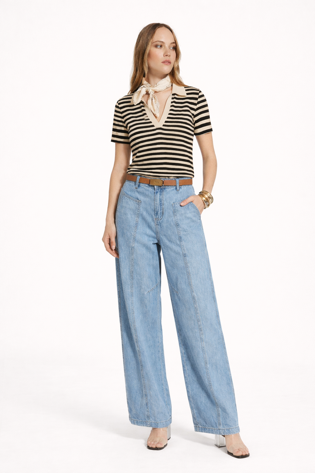 WIDE LEG JEANS