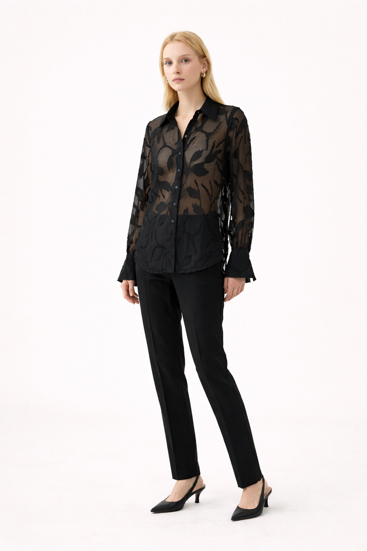 AGAM  BLACK SHIRT