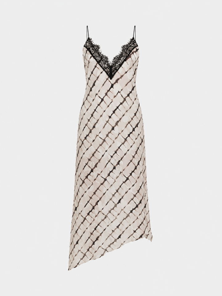 SENDI LIGHT BROWN DRESS