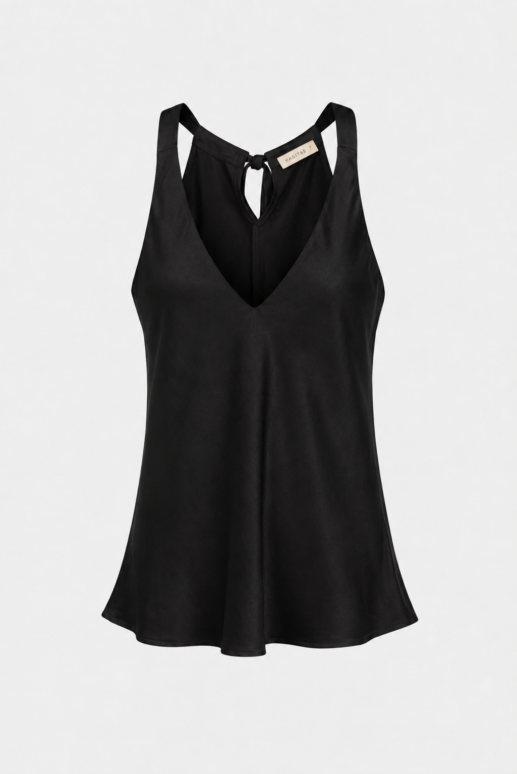 CELIA SATIN BLACK  TOP
