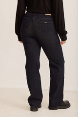 Hailey Bootcut Blue-black Jeans