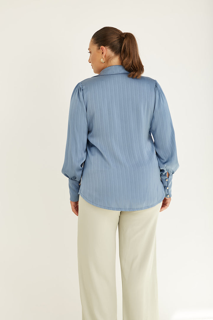 MANDY BLUE DENIM SHIRT