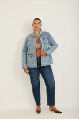 Denim Pockets Jacket