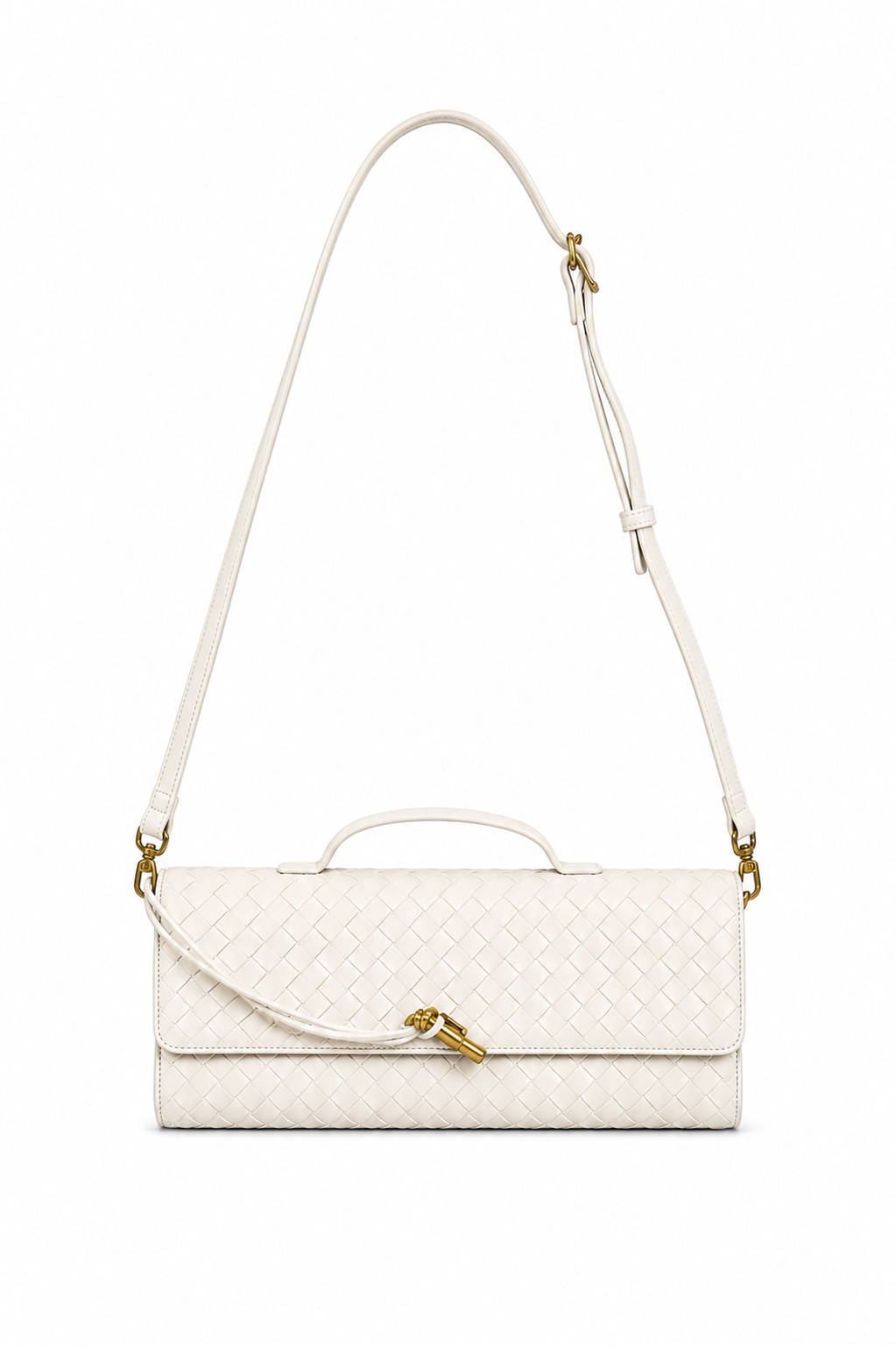 POWDER WHITE SHOULDER BAG