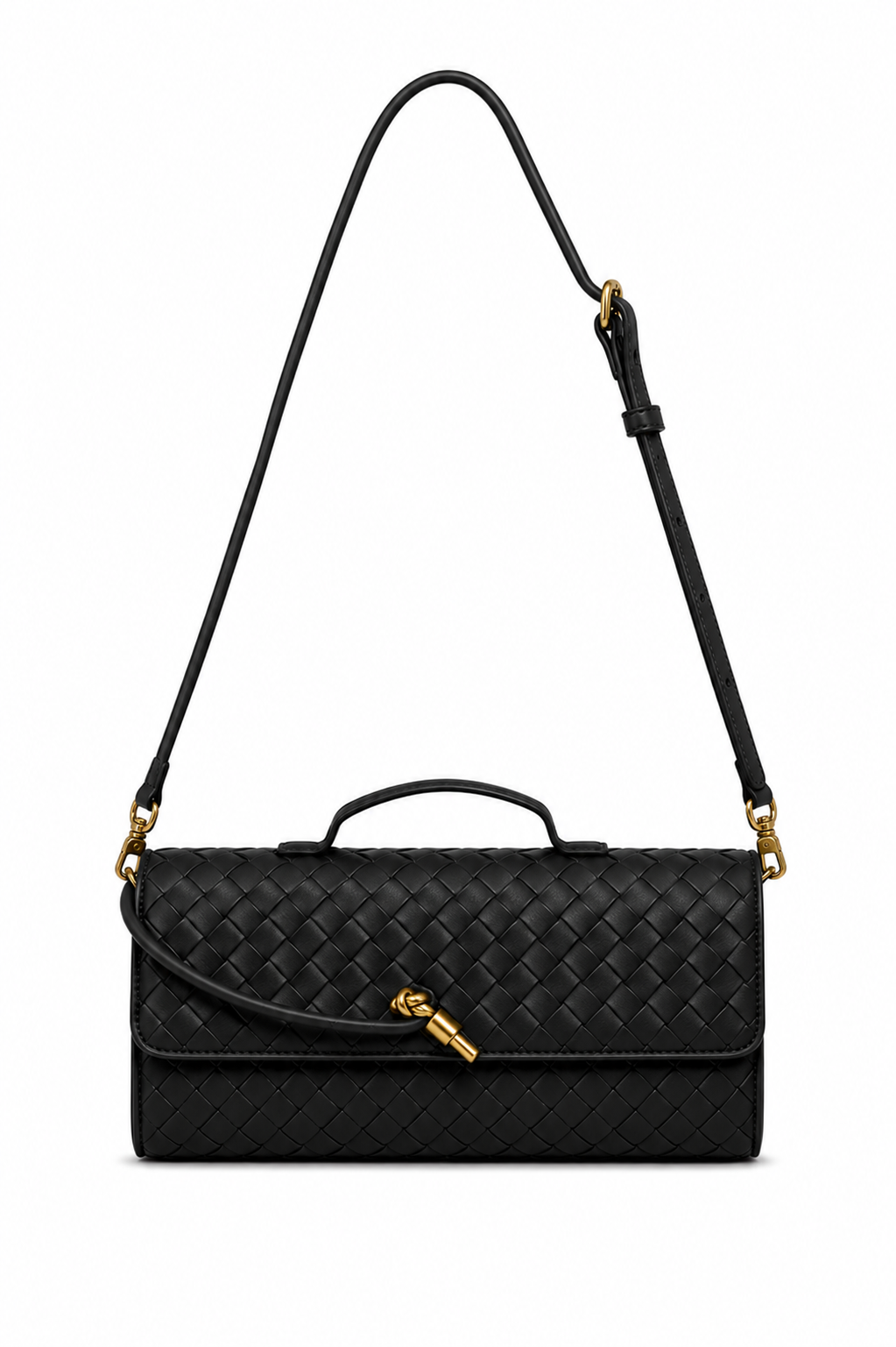 POWDER BLACK SHOULDER BAG