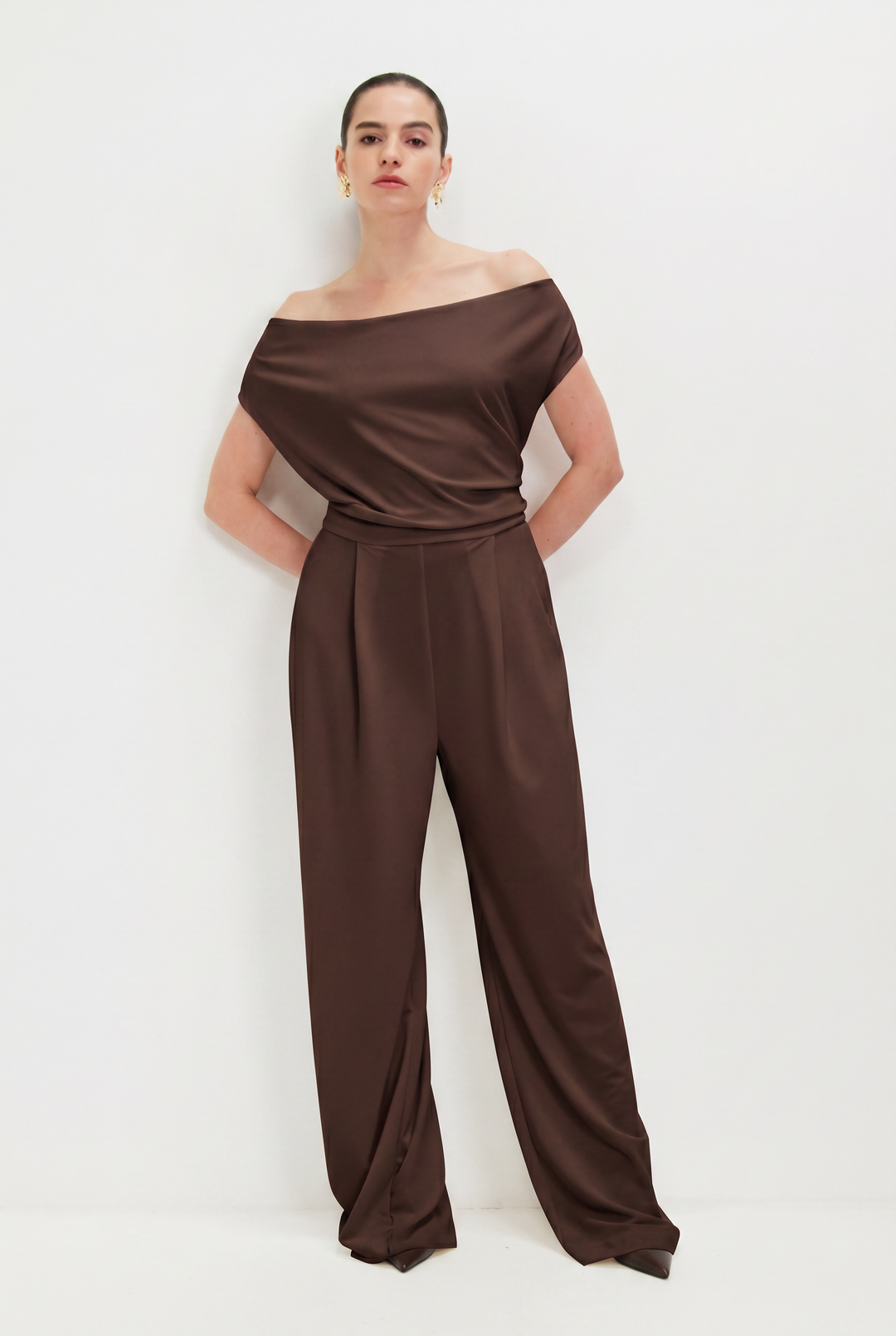 BILLIE CHOCOLATE BROWN  OVERALL