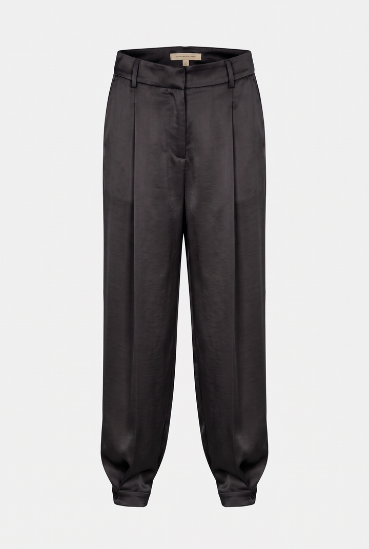 CAPRI BARREL BLACK PANTS