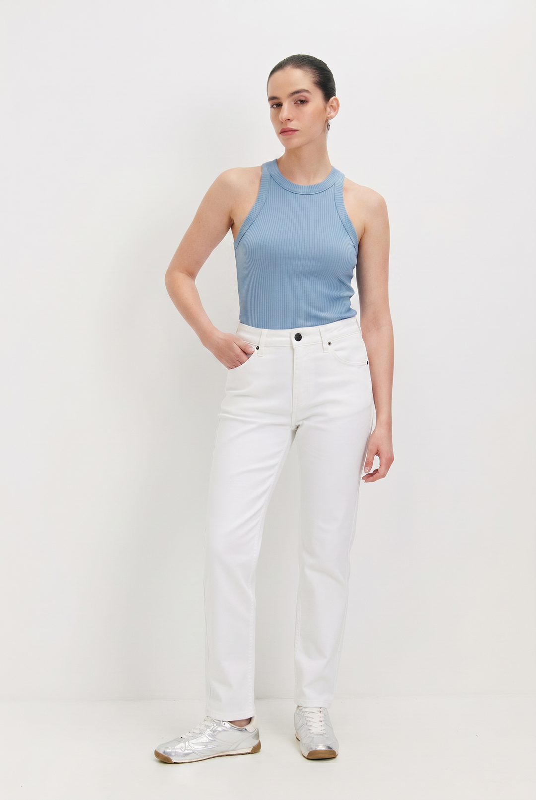 LIN LIGHT BLUE TOP
