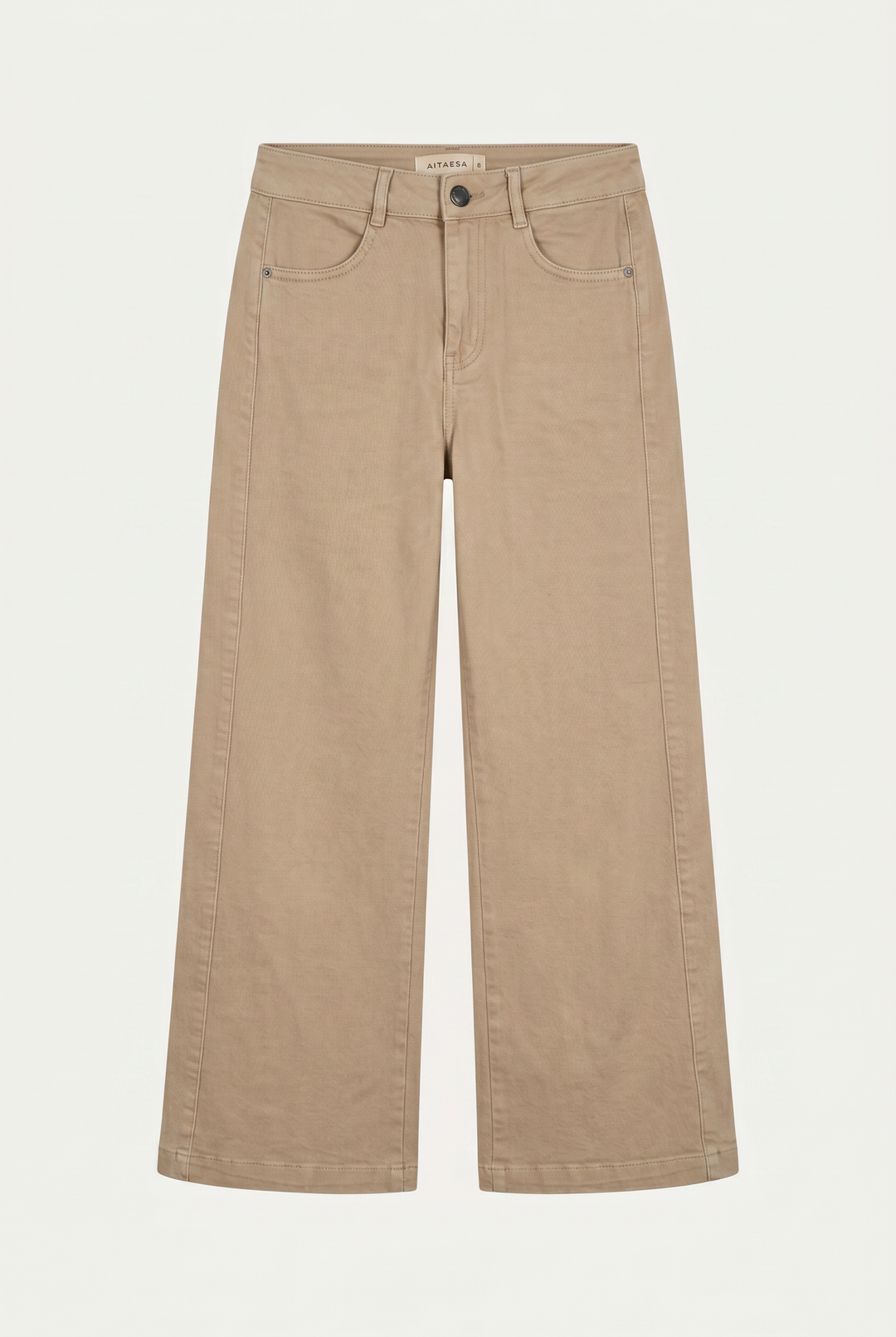 JODIE DRIL MOCHA PANTS