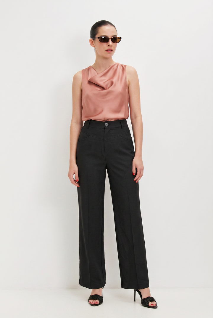 CORIN BLACK CLASSIC PANTS
