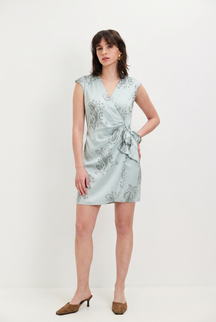 HANNAH  LIGHT BLUE DRESS