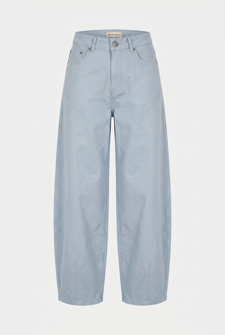 BARREL DRIL LIGHT BLUE PANTS