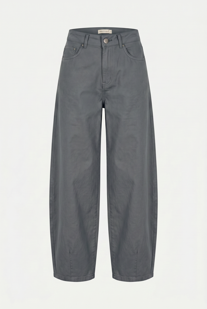 BARREL DRIL OLIVE GRAY PANTS