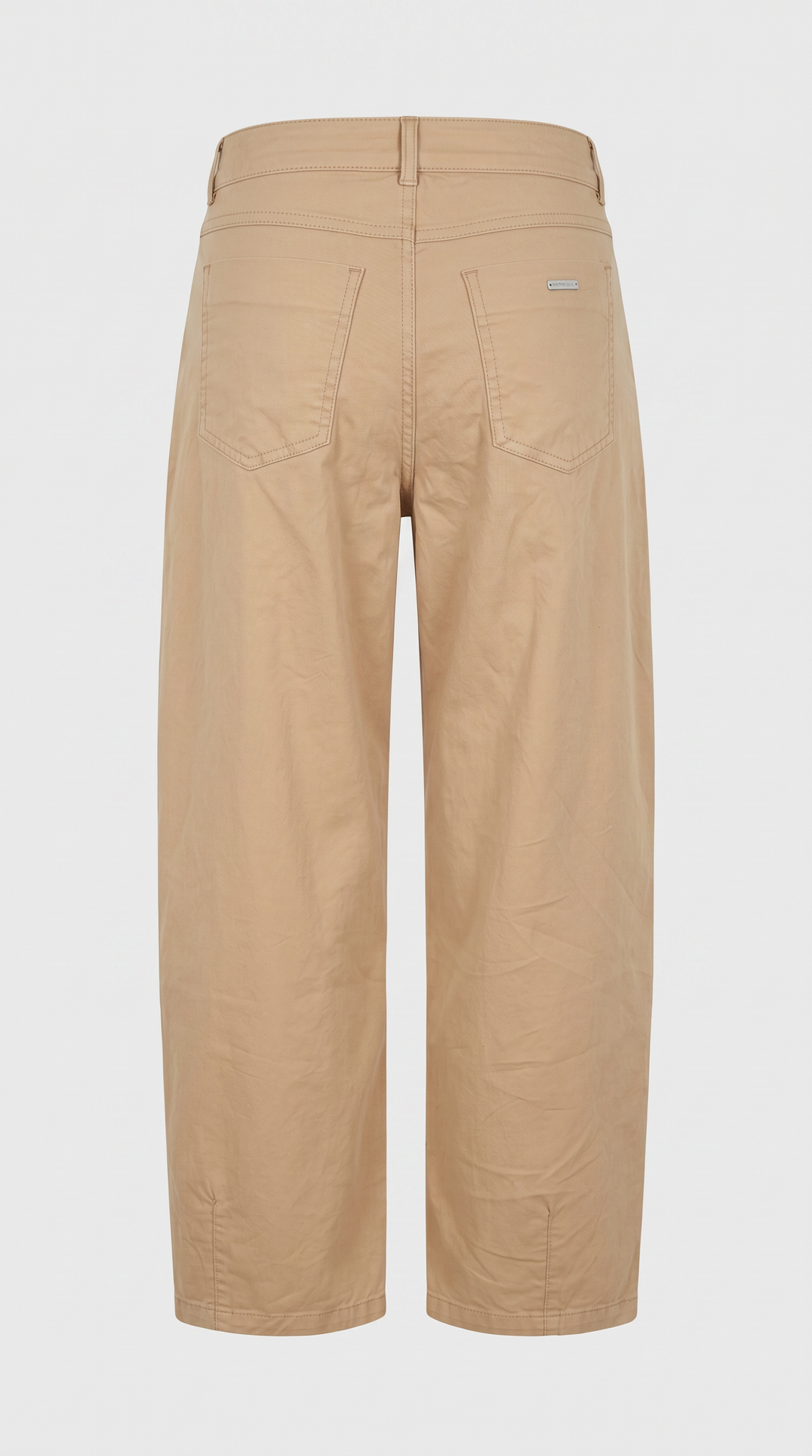 BARREL DRIL BUTTER PANTS