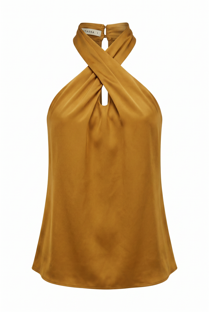 FRANCINE GOLD TOP