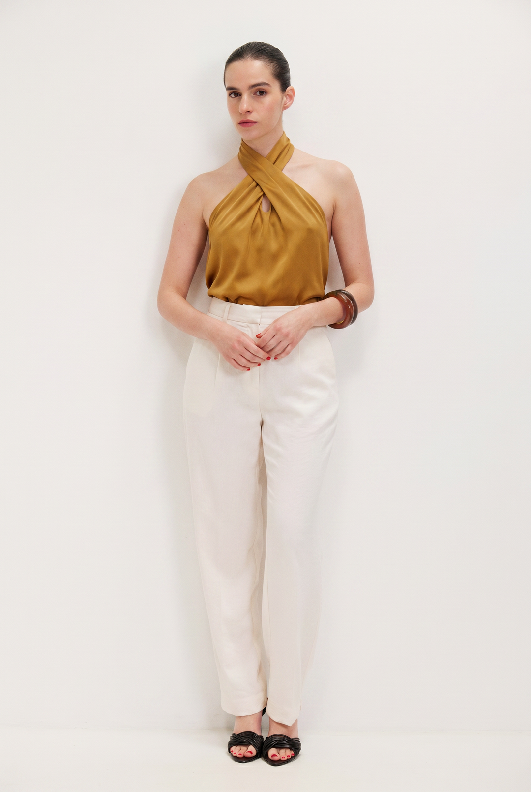FRANCINE GOLD TOP