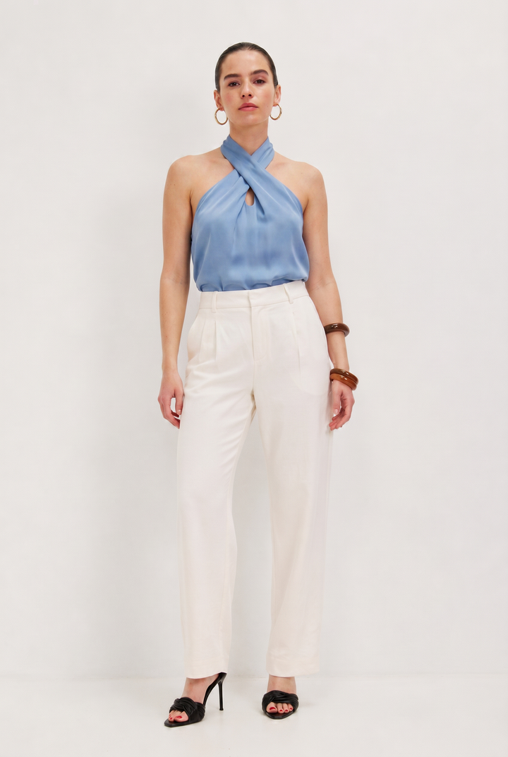 FRANCINE LIGHT BLUE TOP