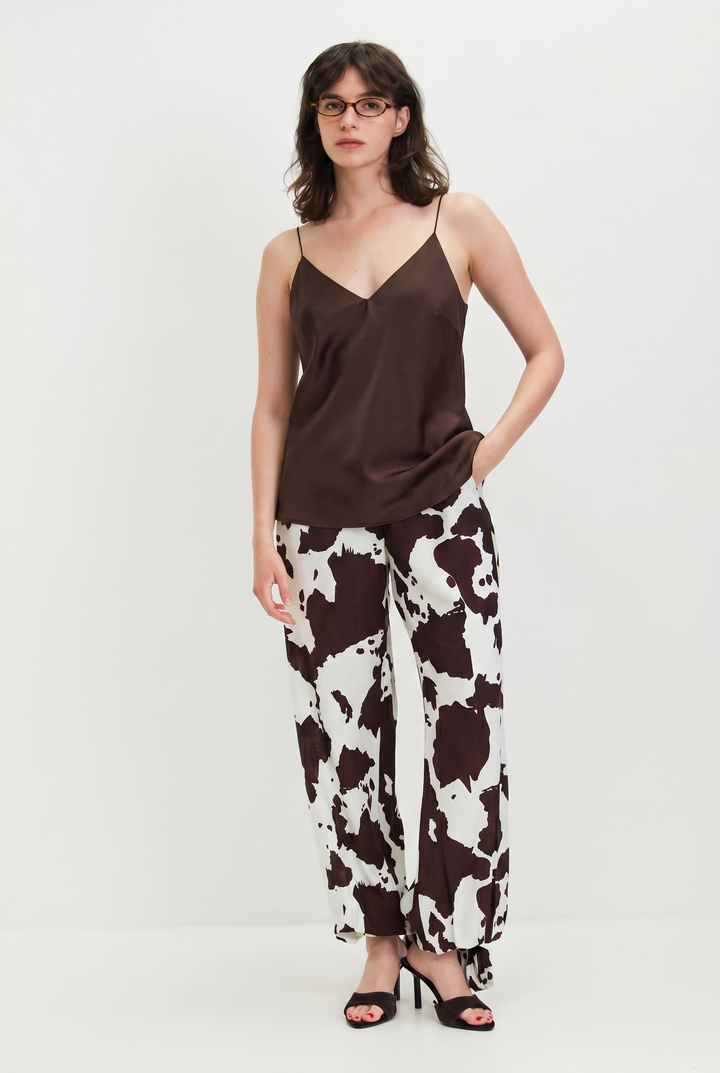TYRA CHOCOLATE BROW TOP
