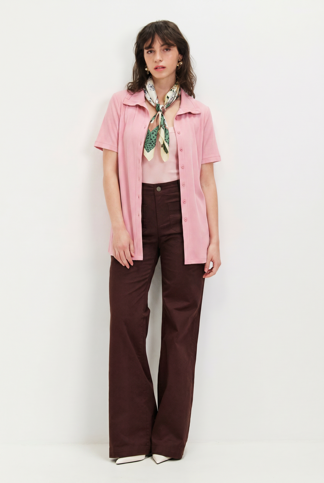 MAYA LEOTARD PINK TOP