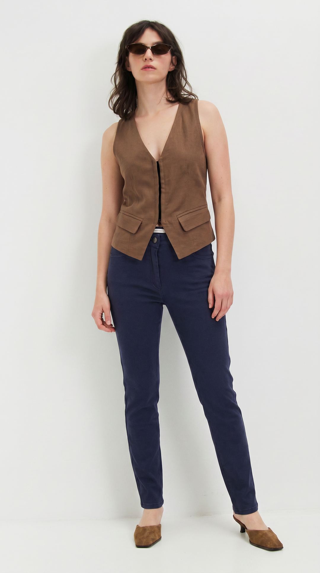 Slim Drill Pants