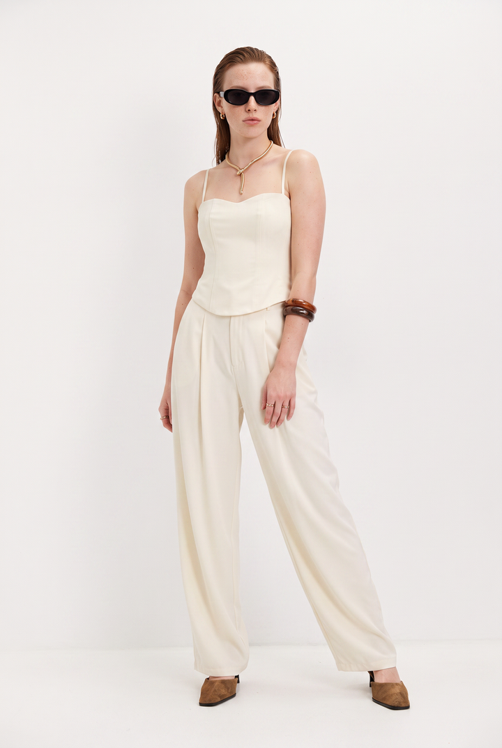BETTE WIDE BUTTER PANTS