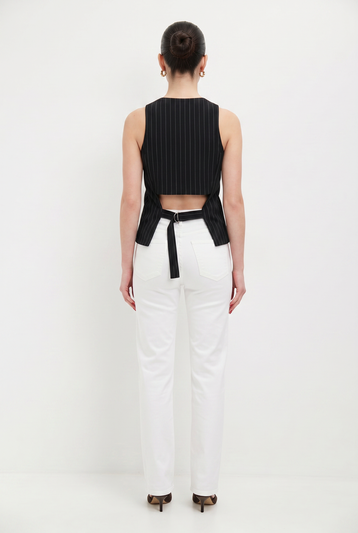 LARA BLACK VEST