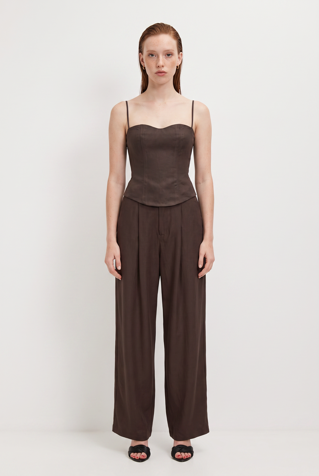 BETTE CHOCOLATE BROWN CORSET