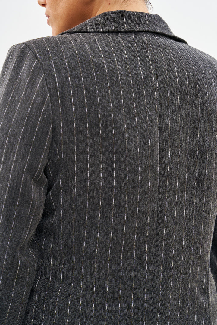 ALICIA  CLASIC DARK GRAY JACKET