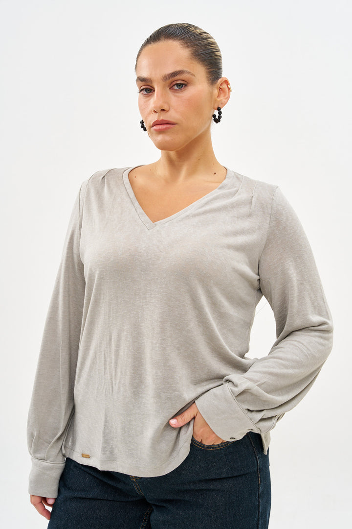 ADI LIGHT BLUE SHIRT