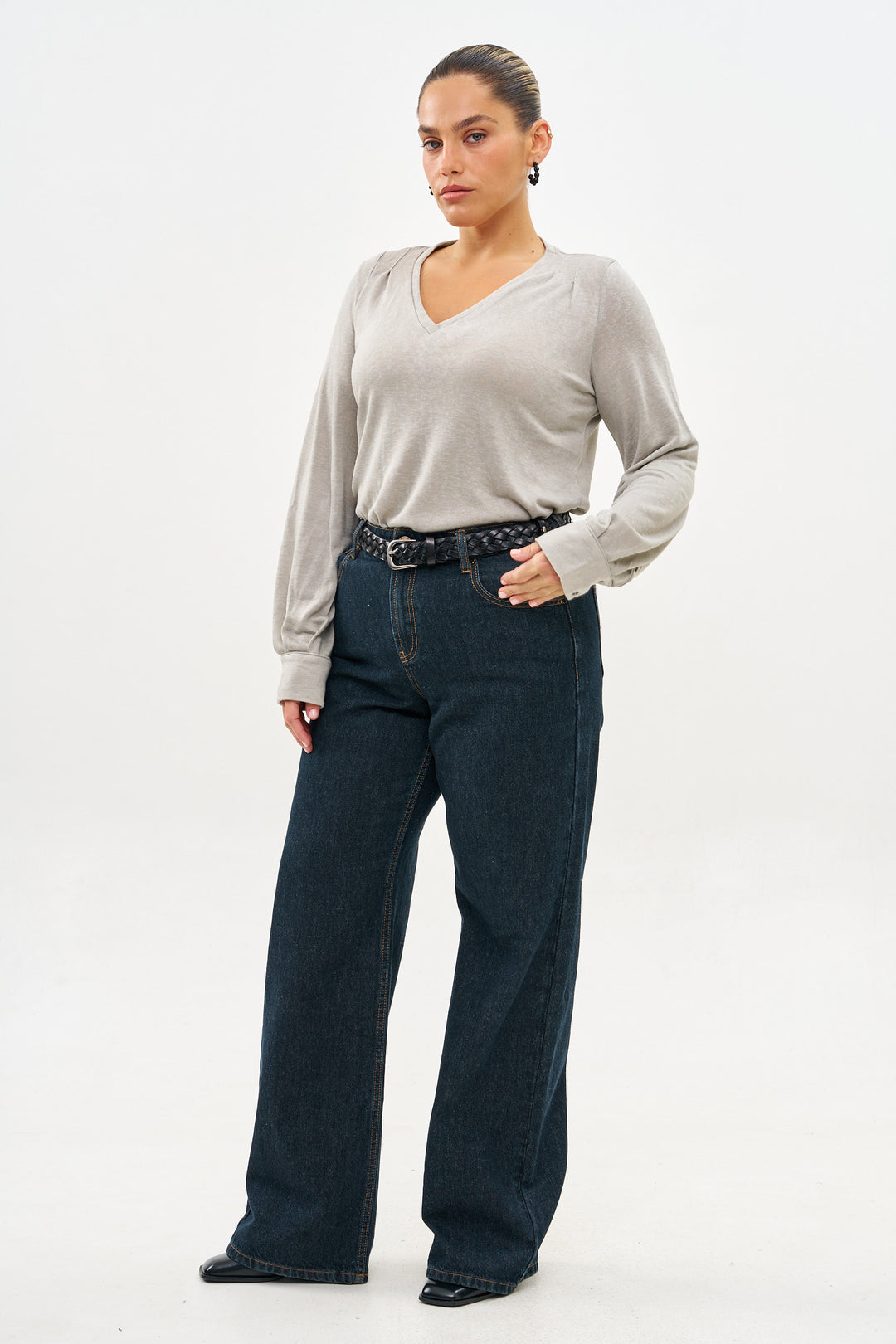 WIDE LEG JEANS