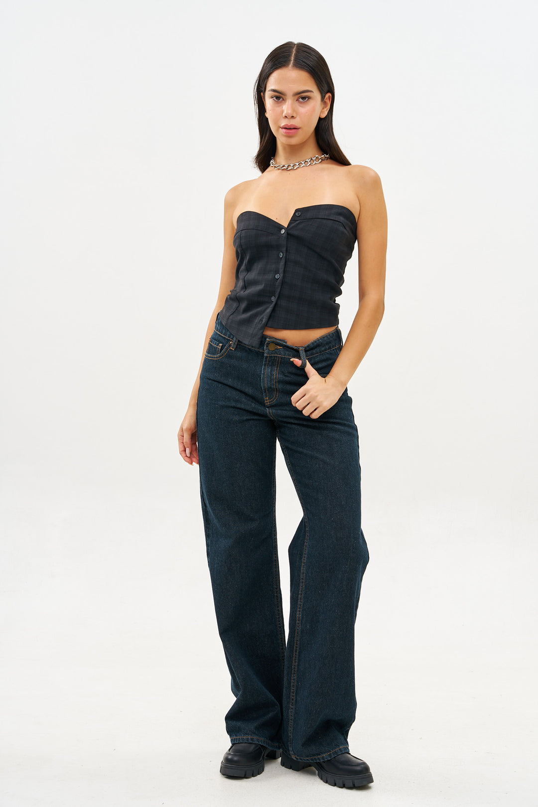 WIDE LEG JEANS