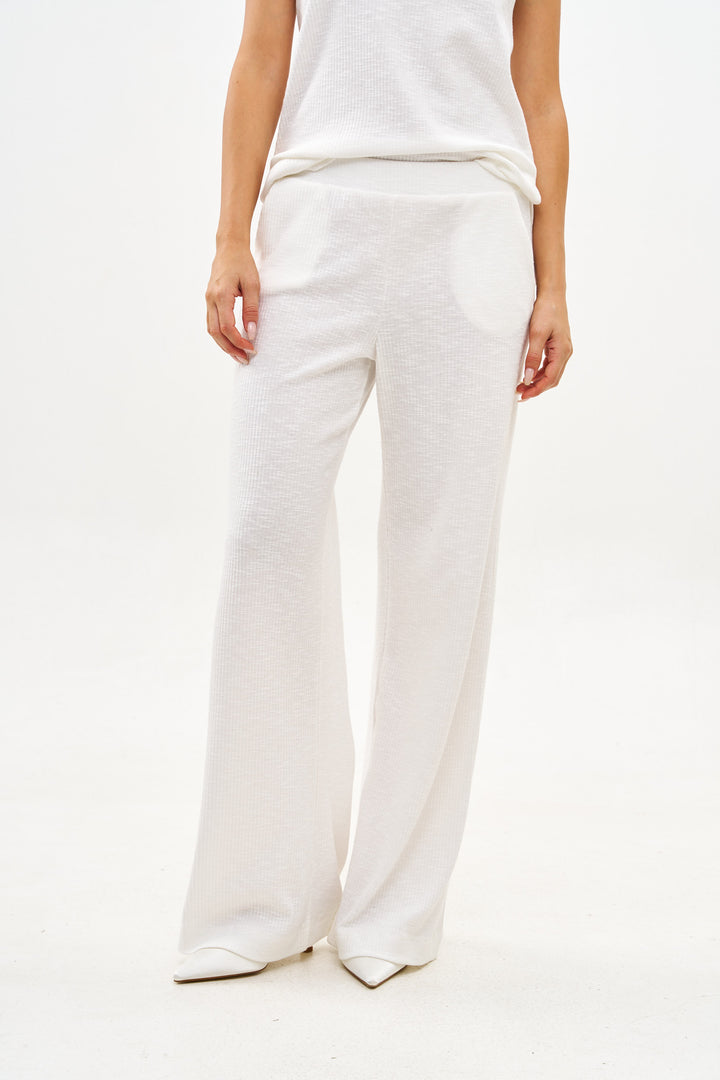 NOA KNIT WHITE PANTS