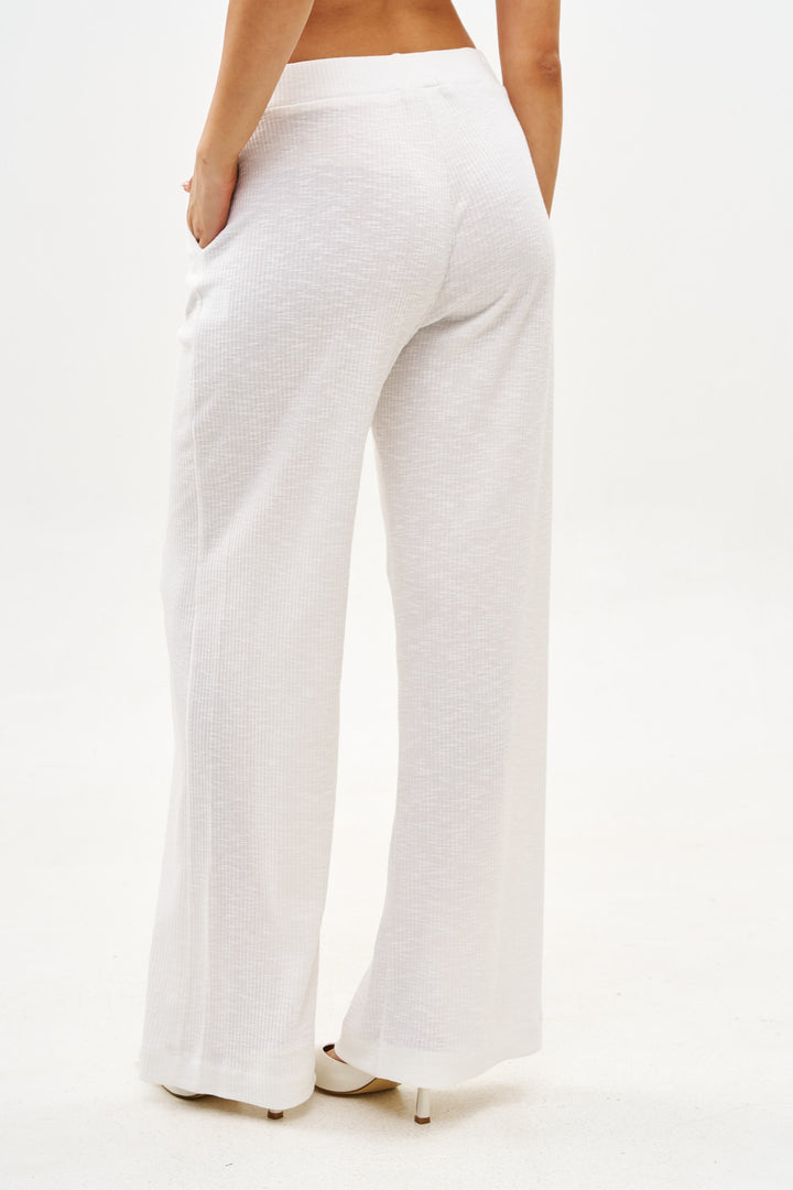 NOA KNIT WHITE PANTS