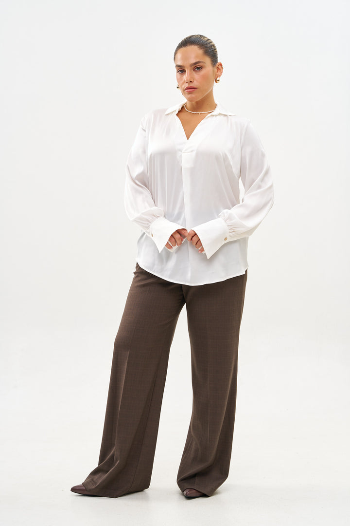 ROMI CLASSIC CHOCOLATE BROWN PANTS