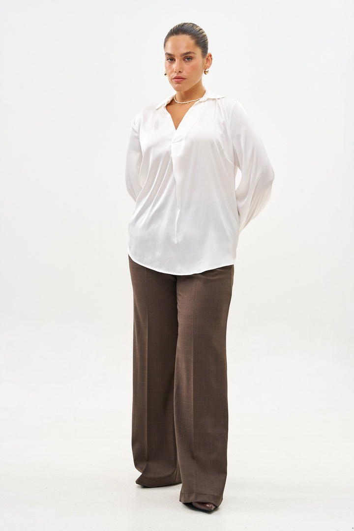 ROMI CLASSIC CHOCOLATE BROWN PANTS