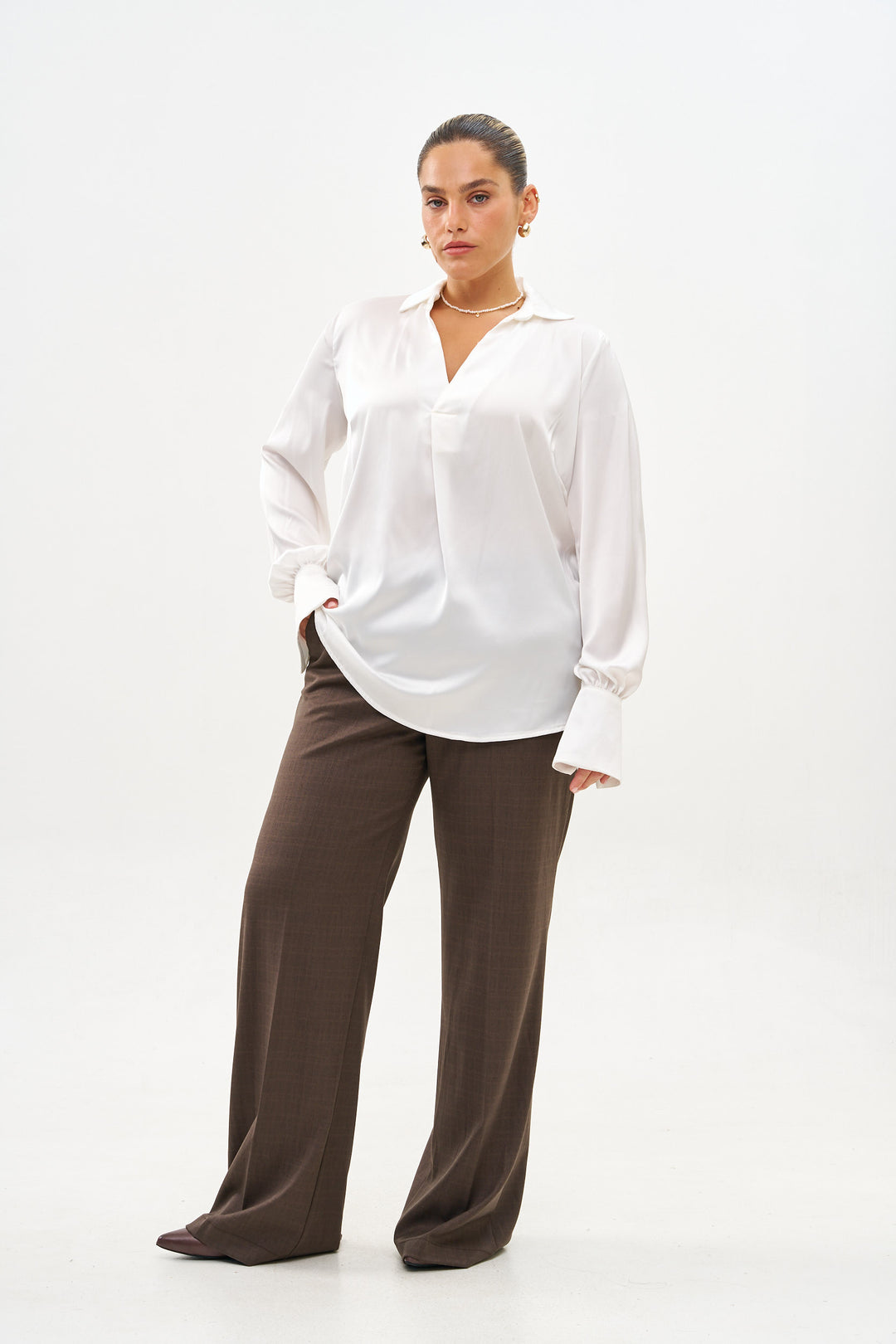 ANNIE LIGHT BLUE SHIRT