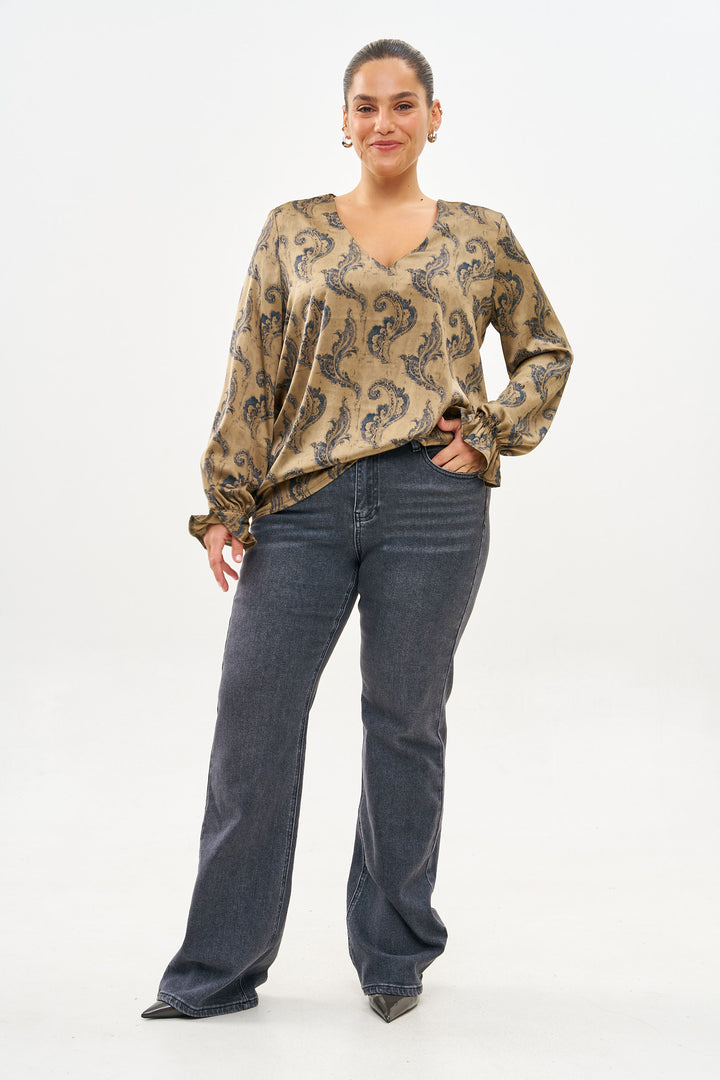 PAISLEY MUSTARD SHIRT