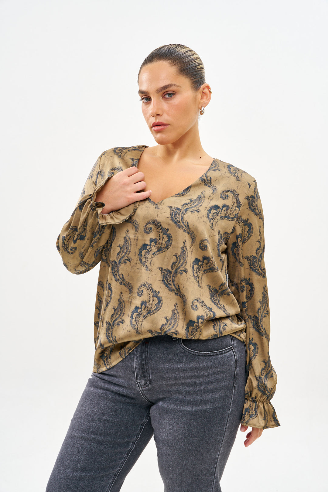 PAISLEY MUSTARD SHIRT