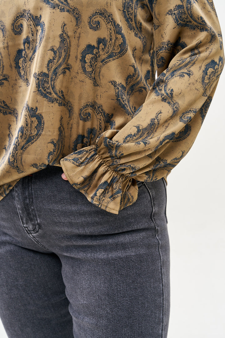 PAISLEY MUSTARD SHIRT