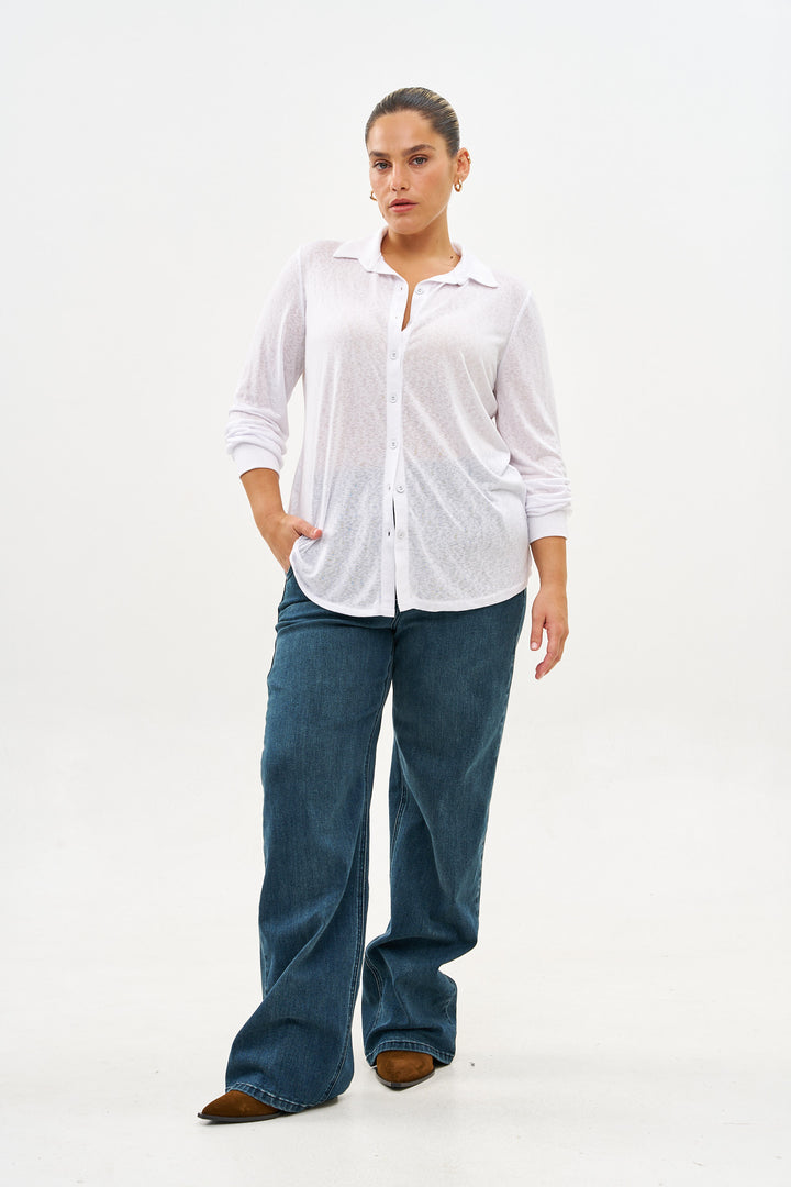 CLAUDIA WHITE SHIRT