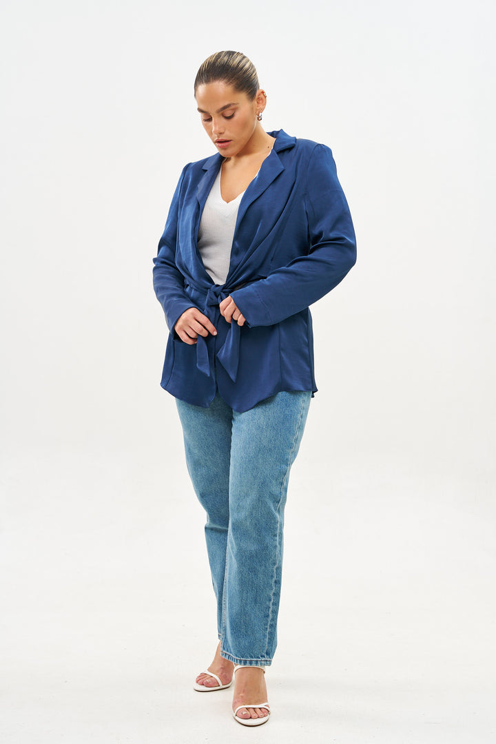 VENESSA NAVY BLUE JACKET