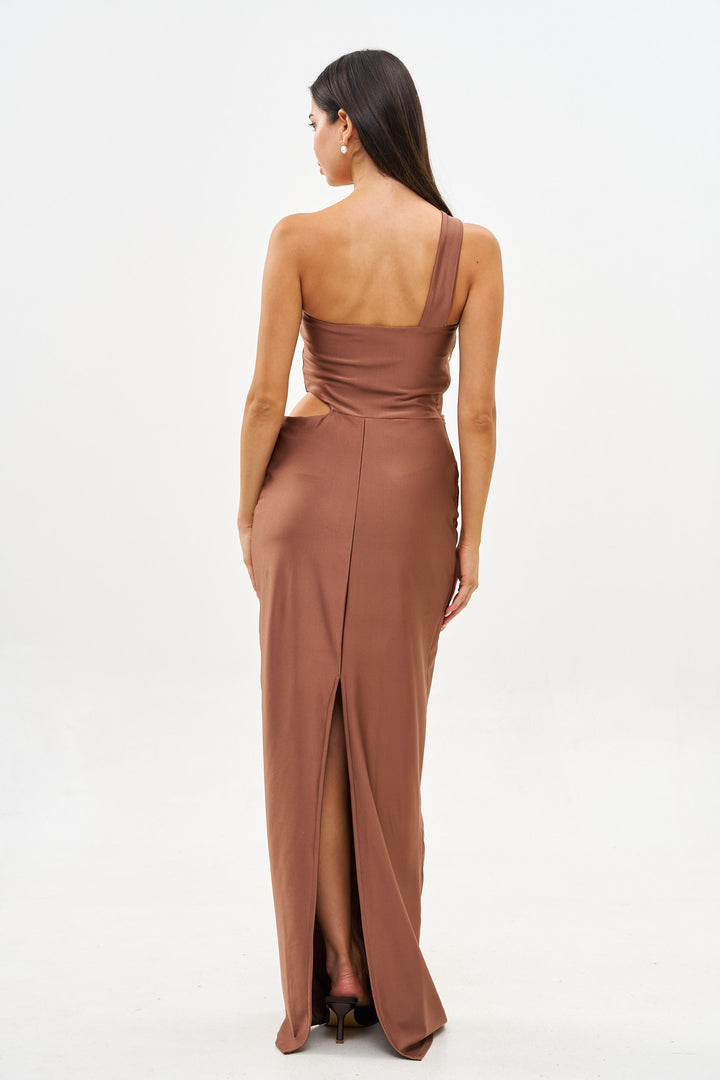 VIVIENNE SIENA BROWN DRESS