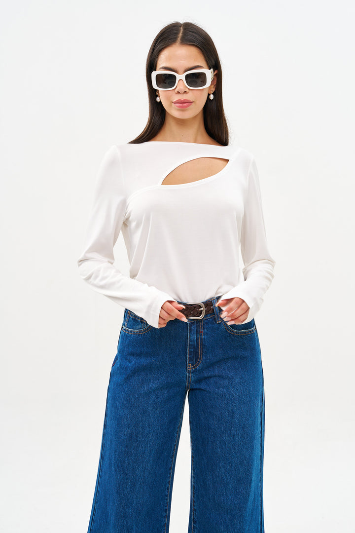 SUPER WIDE LEG JEANS
